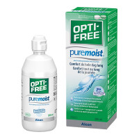 OPTI-FREE PureMoist 4 × 300 ml – Kontaktlinsen-Pflegemittel Vorratspack