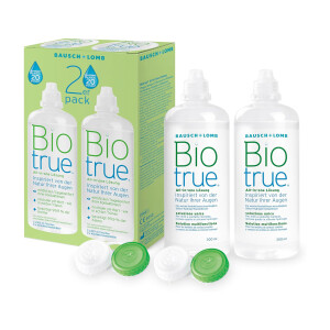 2 x Biotrue 300ml Pflegemittel All in One...