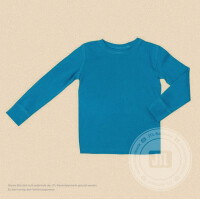 Kinder-Langarmshirt, Rot 128