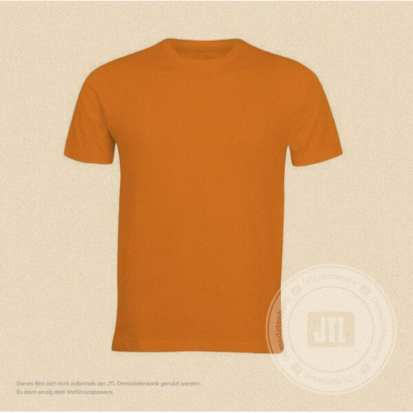 Herren-T-Shirt Orange M