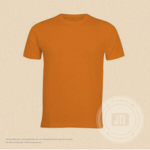 Herren-T-Shirt Orange M