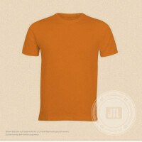 Herren-T-Shirt Orange M